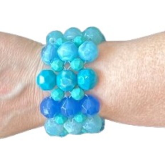 Blue Bracelet Bundle - 3 Bracelets - LNC - Picture 3 of 10